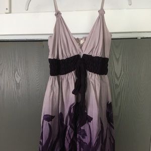 Ombré short iris dress
